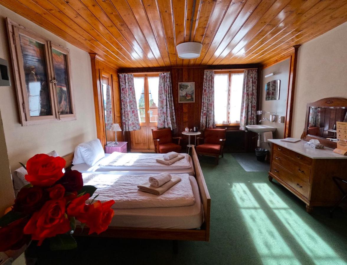 Edelweiss Lodge Wilderswil Bagian luar foto