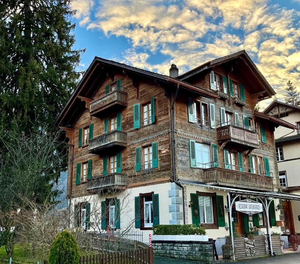 Edelweiss Lodge Wilderswil Bagian luar foto
