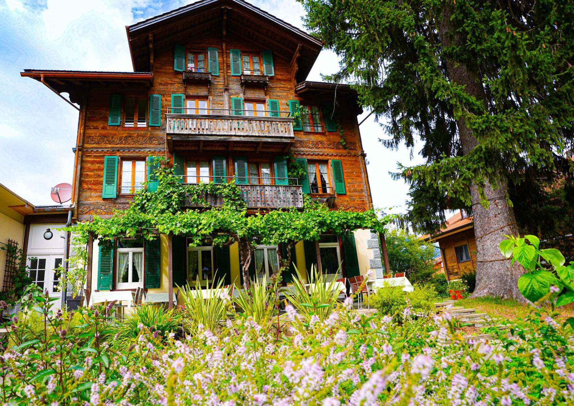 Edelweiss Lodge Wilderswil Bagian luar foto
