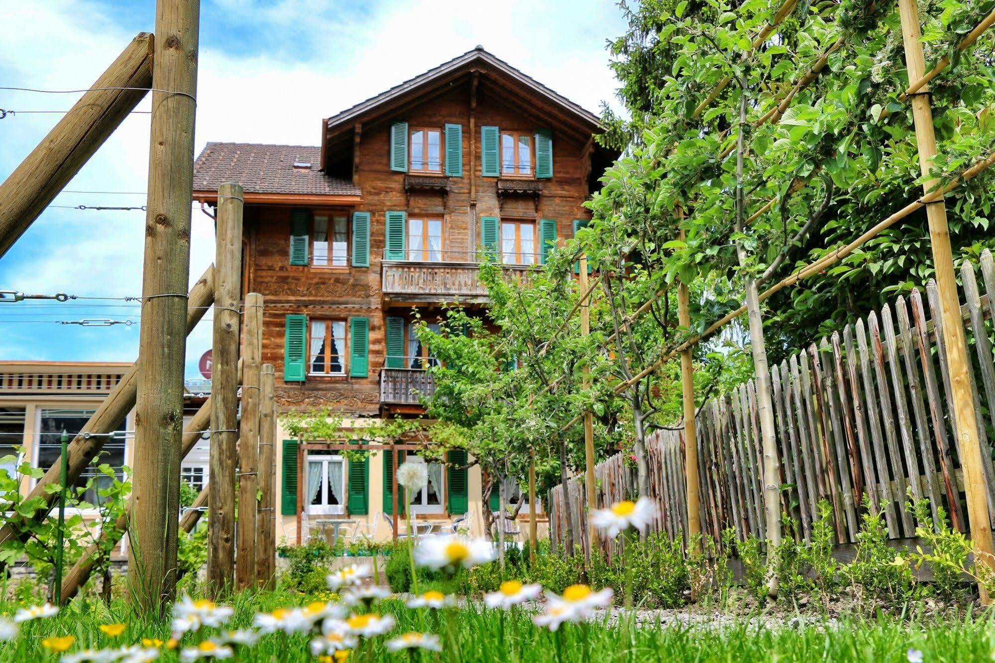 Edelweiss Lodge Wilderswil Bagian luar foto
